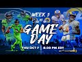 Los Angeles Rams vs Seattle Seahawks Week 5  play-by- play reactions watch party live!!