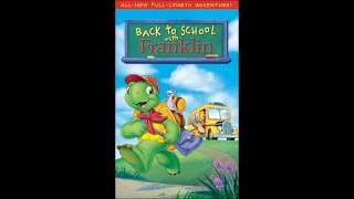 Opening to Franklin: Back to School with Franklin 2003 VHS