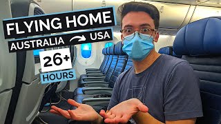 FLYING DURING THE PANDEMIC 26+ HOURS (Our Experience)