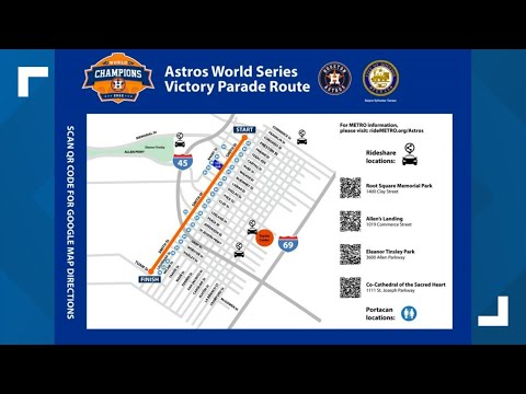 What you need to know about the Houston Astros World Series championship parade