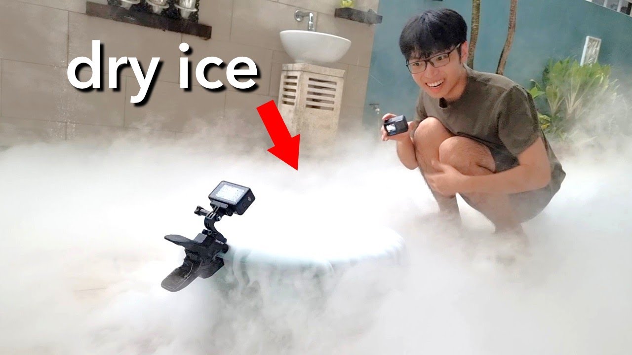 Я попробовал эксперимент с дымом сухого льда