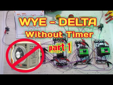 Wye Delta Control Without Timer Part 1 Wiring Tutorial (Tagalog) Basic Motor Control - YouTube