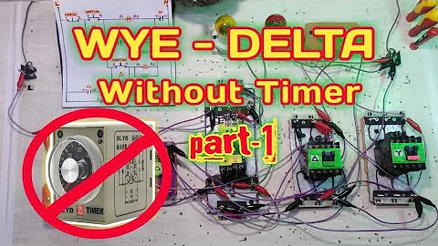 Wye Delta Control Without Timer Part 1 Wiring Tutorial (Tagalog) Basic Motor Control