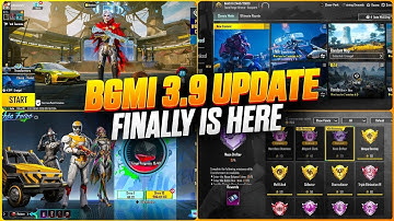 BGMI 3.9 Update Full Details 🔥 New Features, Skins, Mode & More | BGMI Update 2025