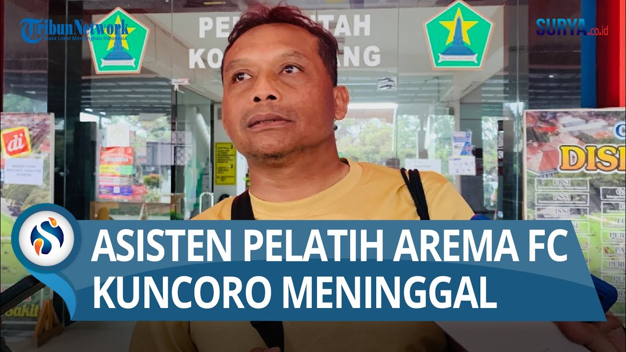Kuncoro Asisten Pelatih Arema FC Meninggal Dunia saat  Fun Football di Stadion Gajayana Malang