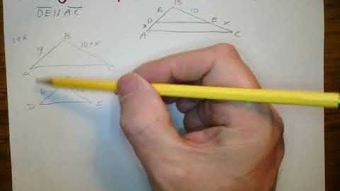 Side Splitter Theorem