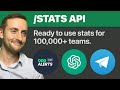 OddAlerts API: Power Your Betting Systems w/ Team Stats for 2500+ Competitions