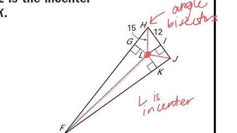 Geometry 6.2 Bisectors of Triangles