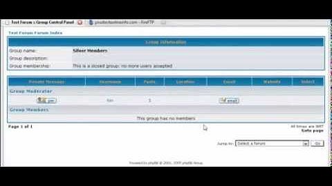 How To Create Sections And Allocate Managers In PHPBB Forum- Tutorial 7