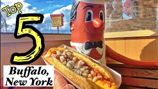 BEST FOOD in BUFFALO, NY!  Top 5 most iconic food only found in Buffalo, New York