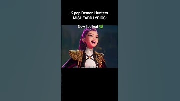 Thumbnail of k-pop Demon Hunters misheard lyrics✨ #kpopdemonhunters #kpop #fyppp