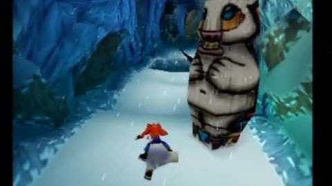 Crash Bandicoot 2 Funny Moments Big Objects And Enemies Bear It