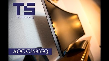 AOC C3583FQ Gaming Monitor presentation