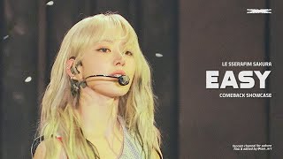 240219 르세라핌 사쿠라 'EASY' 직캠 LE SSERAFIM Sakura 4k Fancam @COMEBACK SHOWCASE