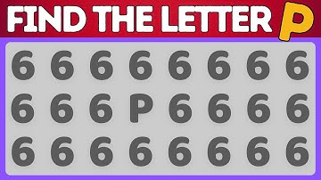 How Sharp Are Your Eyes❓| Find The ODD One Out - Number And Letter Edition🔎| ODD One Out Quiz