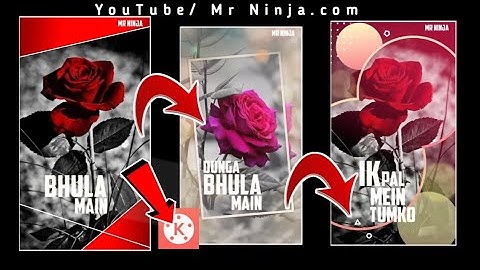 New whatsapp status Editing Kinemaster Animation effcts|  #FullScreen | Shayari Status in kinemaster