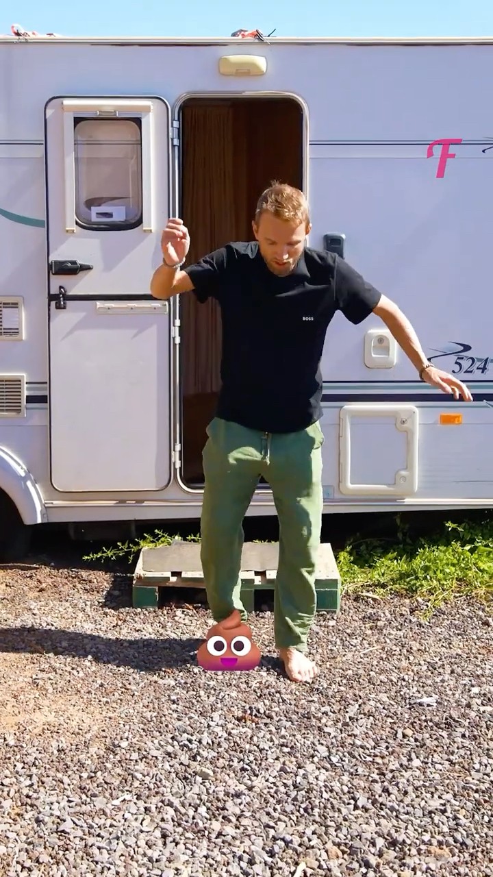 His Neighbor Never Cleans Up After His Dog Until He Steps in It! #shorts