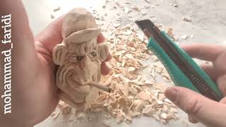 wood spirit carving wood carving eyes .wood carving knife wood carving Wood carving for beginners