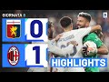 Genoa-Milan 0-1 | Finale di fuoco a Marassi: Gol e Highlights | Serie A TIM 2023/24