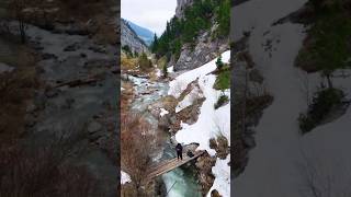 Mountain flow #dji #drone #travel #djineo2 #mountain #italy #alps