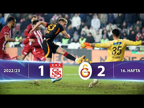 DG Sivasspor - Galatasaray (1-2) Highlights/Özet | Spor Toto Süper Lig - 2022/23