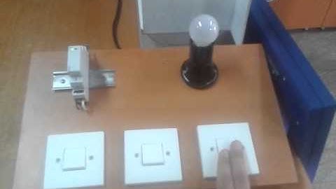 bistable relay demonstration