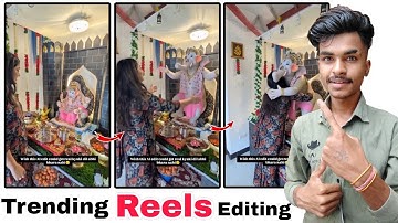 Lord Ganesha Hugging Reels Viral Video Editing | Ganpati Bappa Hug Video Generate Ai