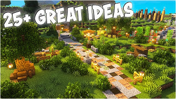 25+ bouwideeën om je Minecraft Survival World beter te maken