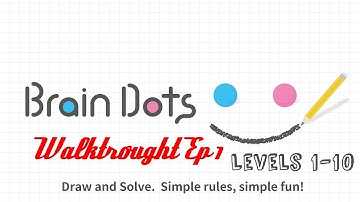 Brain Dots Walktrought Ep 1 Levels 1-10