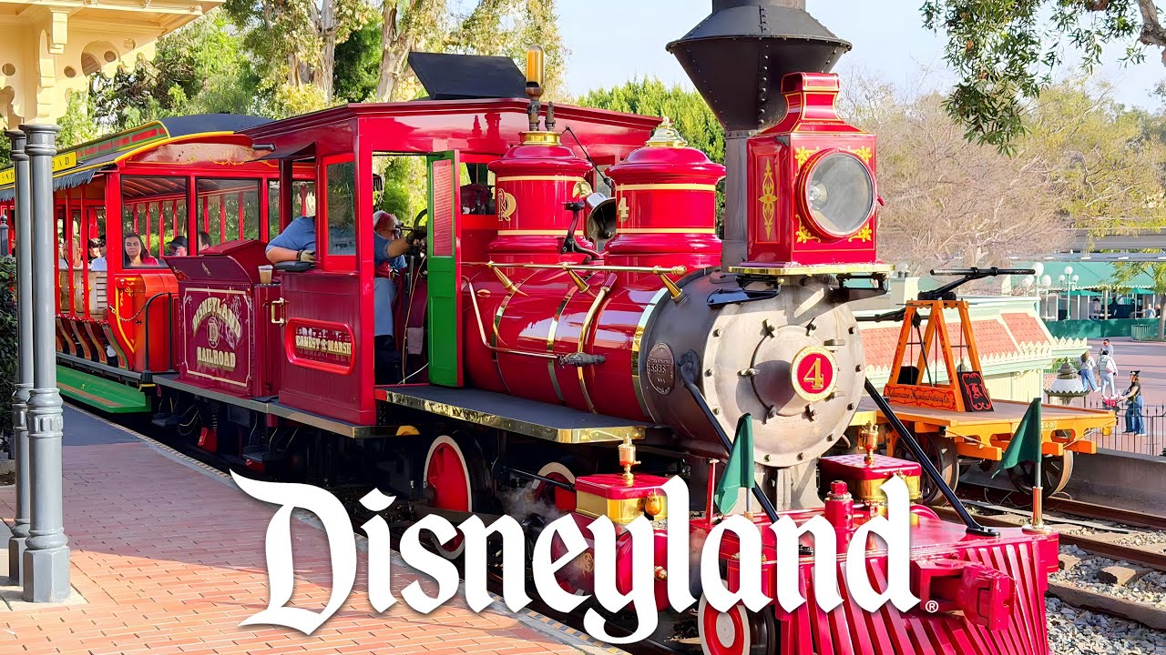 [NEW 2026] Disneyland Railroad Grand Circle Tour - 4K POV - Disneyland Rides