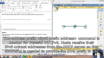 10.2.4.4 Lab - Troubleshooting DHCPv6
