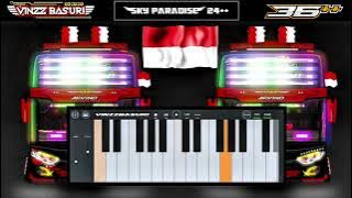 TELOLET BASURI SKY PARADISE 24 NOT   FLM MIDI PIANIKA
