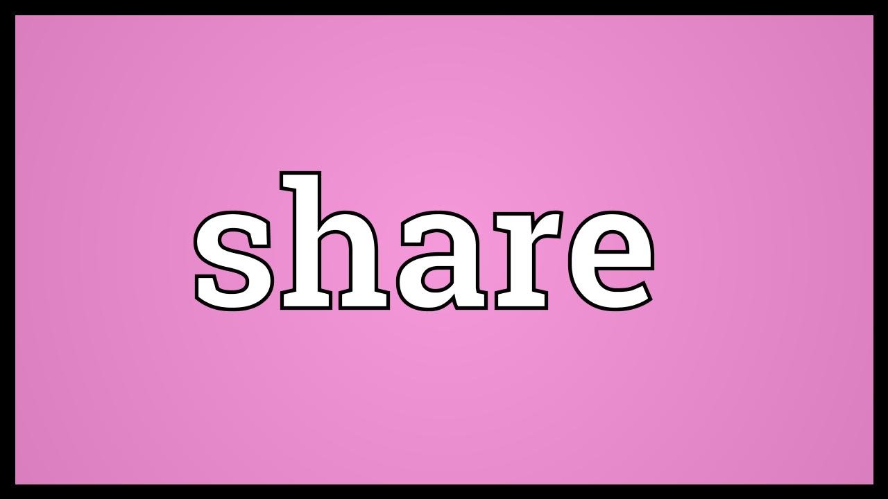 Share means
