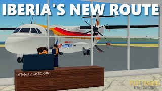 TRIPREPORT | Madrid - Melilla Iberia Airlines ATR-72! REAL SOUNDS | ROBLOX