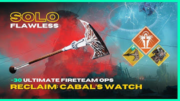 Wolfsbane Axe & Battle Harmony - Solo Daily Ultimate -30 Reclaim "Cabal