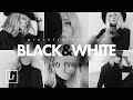 How to create black  white mobile preset lightroom 2020  tutorial  download free  classic preset