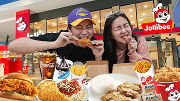 BUYING EVERYTHING IN THE MENU! (Jollibee edition)