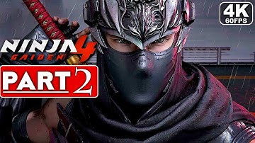 NINJA GAIDEN 4 Gameplay Walkthrough Part 2  [4K 60FPS PS5 PRO] - No Commentary (FULL GAME)