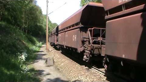 First Catch: DBS Iron Ore Train with Class baureihe serie 189 electric engines