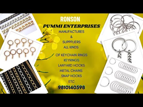 Customized Products Keychain Rings - Pummi Enterprises