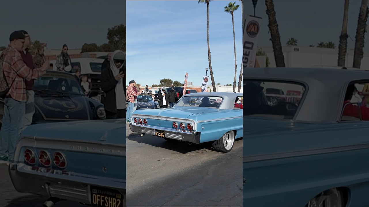 Classic Chevy Impalas at RestoMods cars & coffee🔥 
