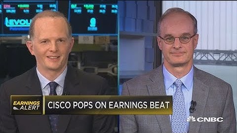 Cisco pops on earnings beat as it shifts to more software and services
