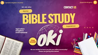 Join Us For Bible Study | Welcome