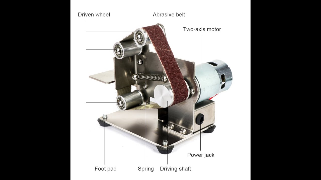  ленточная мини-шлифовальная машинка - YouTube