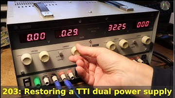 203 - Restoring a TTI dual power supply