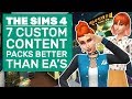 7 Sims 4 CC Packs That Are Better Than EA's | Best Custom Content Packs