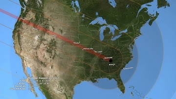 2017 Solar Eclipse Path: Moon Features Adjustment In New Animation