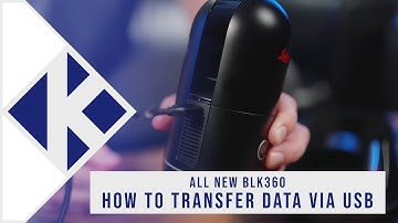 All new Leica BLK360: How to Transfer Data via USB
