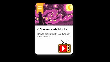 Kainundrum - Virtual KaiBot sensor coding blocks