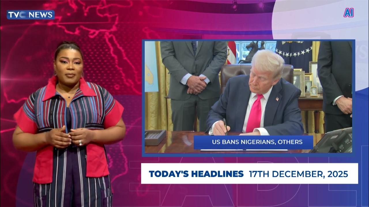 TVC News AI Pidgin Headline News | 17th December, 2025 TVC News AI Pidgin Headline News | 17th December, 2025